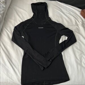 Ice Breaker 100% Merino Wool Funnel Neck Long Sleeve